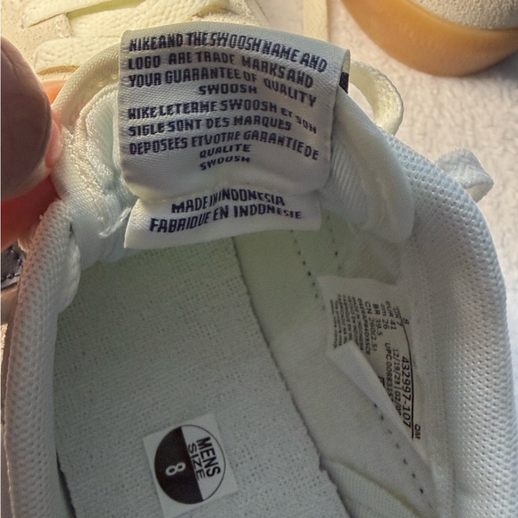 Nike Men’s Killshot 2 Sneakers - Sail/Gum Yellow/Midnight Navy - NEW! Size 8 - Picture 7 of 7